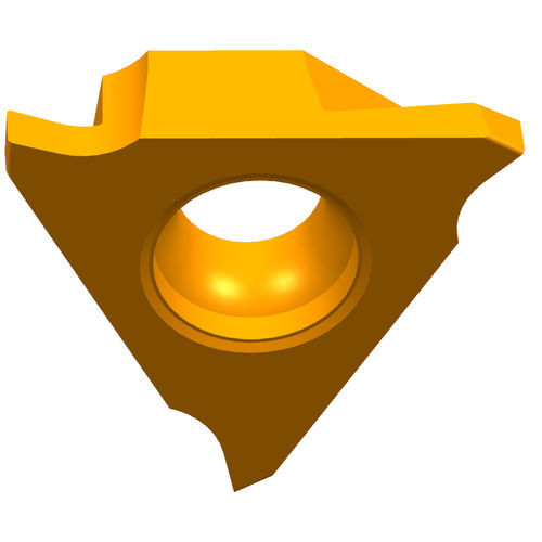 Пластина для обработки канавок мелких деталей GBA43R250-010