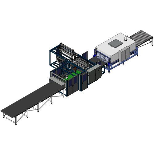 Полностью автоматическая машина для упаковки в рукава BPVAупаковочная машинадля мебелидля медицинского применения