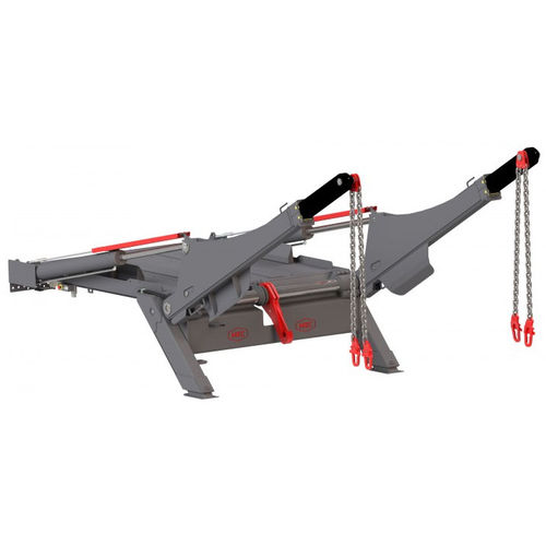 Skip loading and unloading system Mb Seriesfor waste containershydraulicwith chain hoist