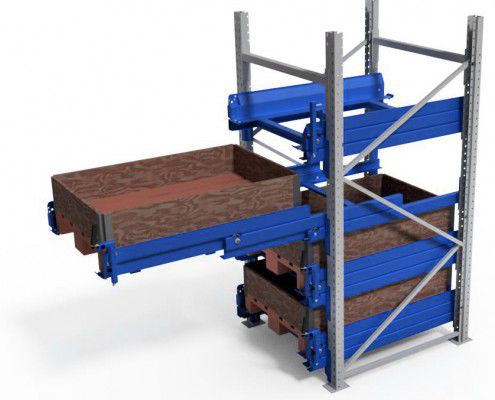 Легкие стеллажи для тяжелых грузовдля средних грузовпаллеты