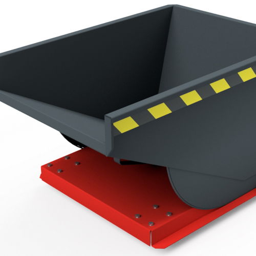 Тентованный мусоровоз Minikipper серии 115.500колесныйоткрытыйбольшой вместимости