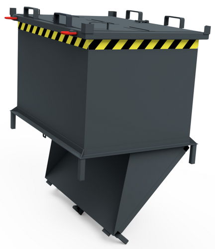 Интермодальный контейнер с донным открыванием серии КБметаллоскладированиетранспорт