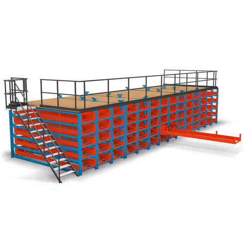 Складские стеллажи для хранения WRдля тяжелых грузовдля средних нагрузоклегкие нагрузки
