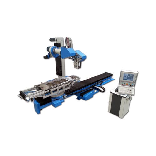 Metal polishing machine HD-I/1UT(D)finishingsatinCNC