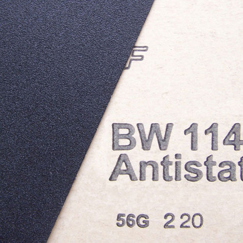 Абразивный валок из оксида алюминия BW 114, бумага, антистатическая полировка