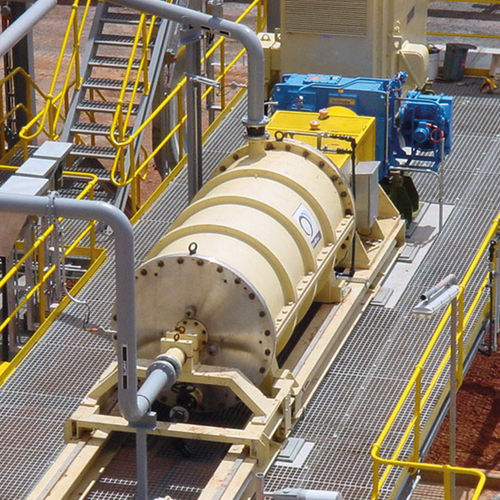 Rotor agitator mill IsaMillhorizontalfor orewet grinding