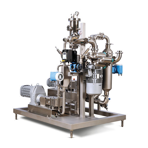 Роторно-статорный гомогенизатор LambdaVita CONTIлинейныйдля жидкостейвертикальный