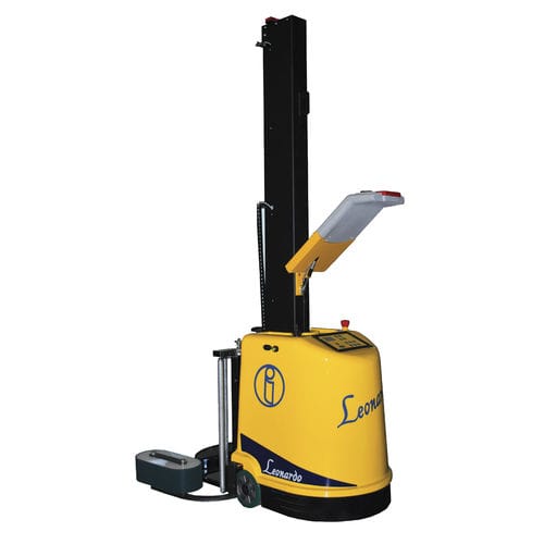 Automatic wrapping robot LEONARDOpalletwith rollers