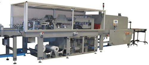 Автоматическая упаковочная машина WRAPJETfilmнепрерывного действия для бутылок