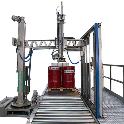 Semi-automatic filling machine PST-1000pallet drumIBCfor liquids