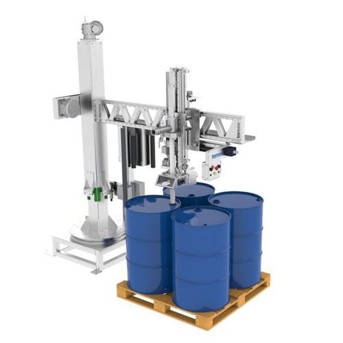 Semi-automatic filling machine PS-1000pallet drumIBCfor liquid products