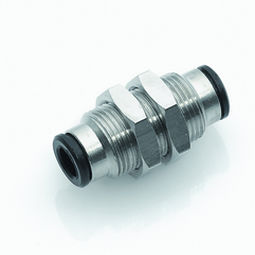 Фитинг для сжатого воздуха ipso 010push-in, никелированный, Brasinox