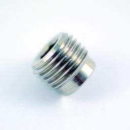 Цилиндрическая заглушка 40173, маленикелированная латунь, заглушка