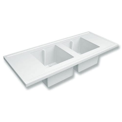 Лабораторный стол с мойкой TOP1560W443