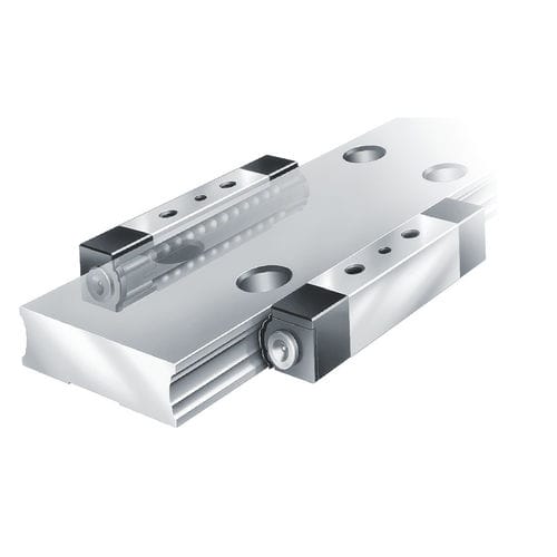 Линейная направляющая с шарикоподшипником серии КУВС1стальалюминий