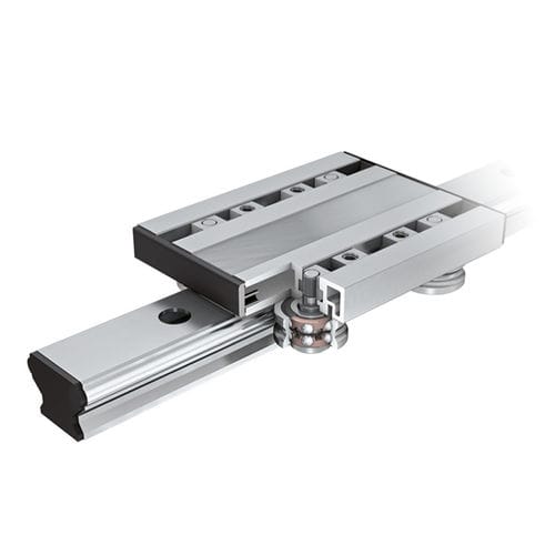 Роликовые линейные направляющие серии LF стальалюминийкомпактные