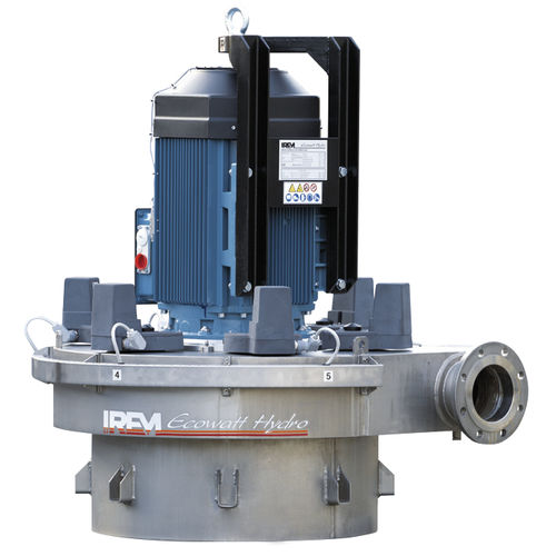 Hydraulic turbine TPA AQUEDUCTfor power generationverticalPelton