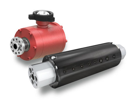 Гидравлический поворотный штуцер для масламногопроходнойдля колтюбинговых труб