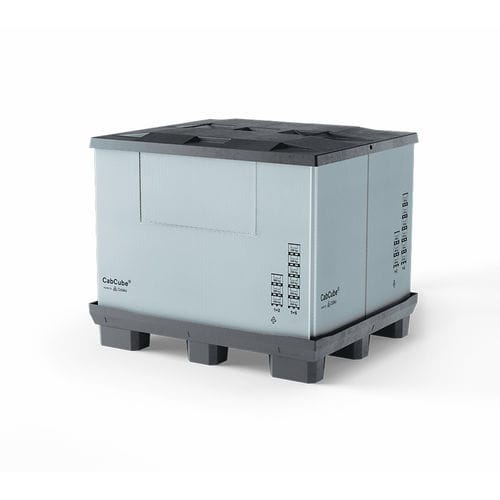 Складной паллетный ящик CabCube 1.0 пластиковый для хранениятранспорта
