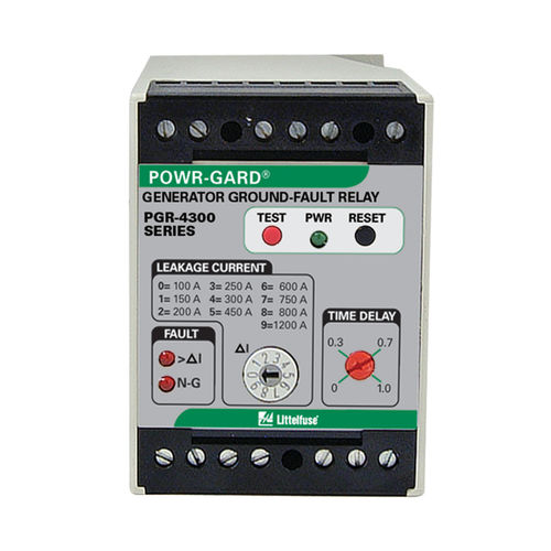 Generator protection relay PGR-4300 seriespanel-mounttime delayadjustable