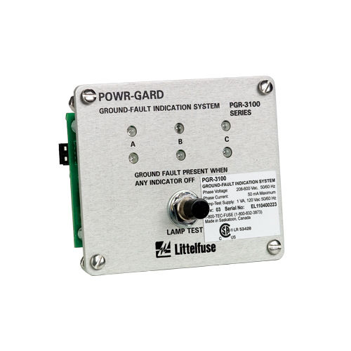 Ground fault indicator PGR-3100 seriesvoltageLEDpanel-mount