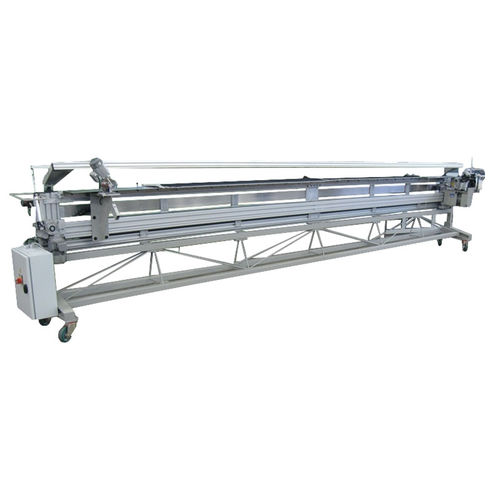 Однониточная брошюровочная машина EMдля тяжелых тканейстационарная на рейке