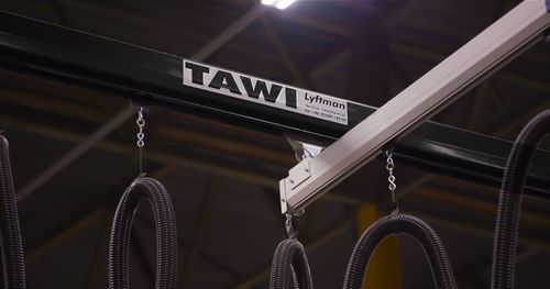 Кран мостовой однобалочный алюминиевыйлегкий