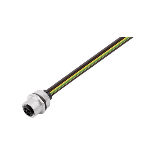 РЧ разъем серии EPIC® M12 прямойкруглыйгнездовой