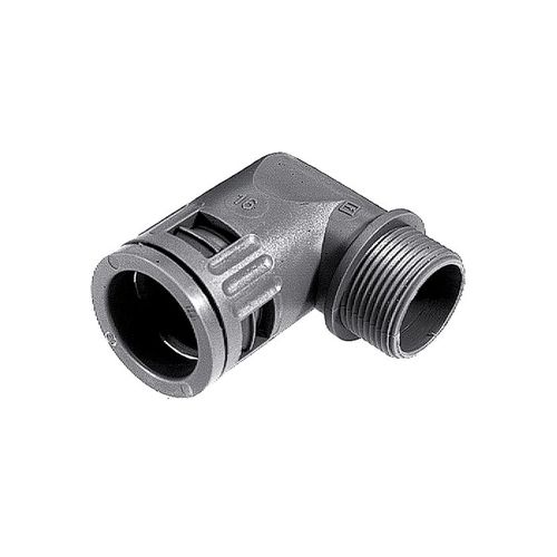 Резьбовой фитинг SILVYN® KLICK 90° серия PGУгол 90°полиамид, устойчивый к УФ-излучению
