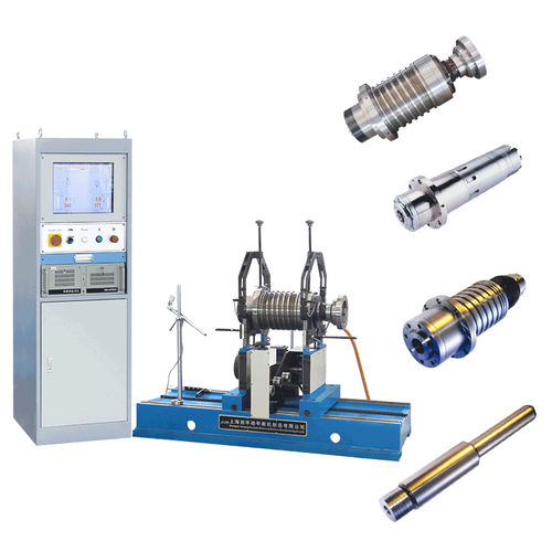 Horizontal balancing machine PHQ-160Zhard bearingbelt-drivenfor railroad axles