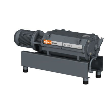 Винтовой вакуумный насос COBRA NC 0400 B с сухим водным охлаждением
