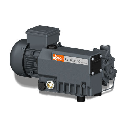 Пластинчато-роторный вакуумный насос R 5 RA 0016 Со спиральной смазкой, одноступенчатый