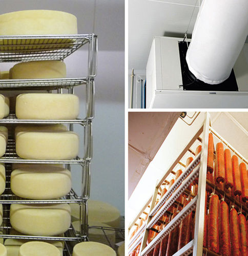 Drying room with heat recovery KSPfor cold cutsfor cheesefor ham