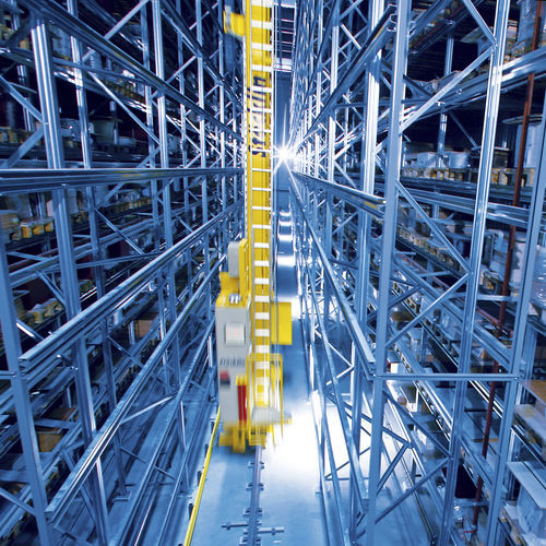 Автоматическая система хранения паллет для складамодульная