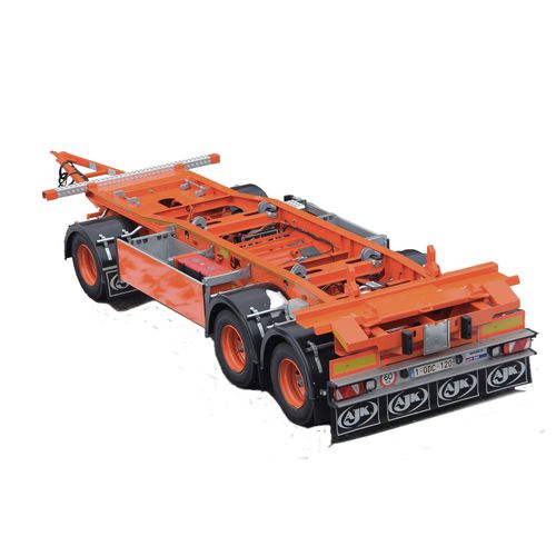 Прицеп-контейнеровоз серии 010х3-осный прицепнойдля мусора