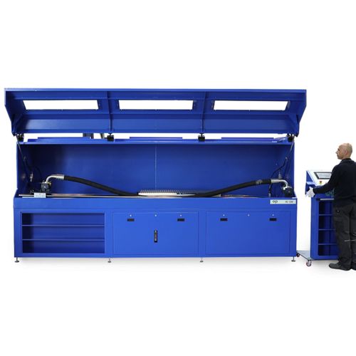 Стенд для испытания импульсов давления BC1200ES/Fpressurehosehorizontal