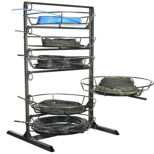 Стеллаж для мастерской SR6для трубс полками