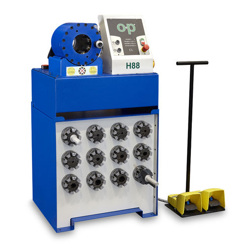 Hose crimping machine TUBOMATIC H88 ELhydraulic hosesemi-automatichydraulic