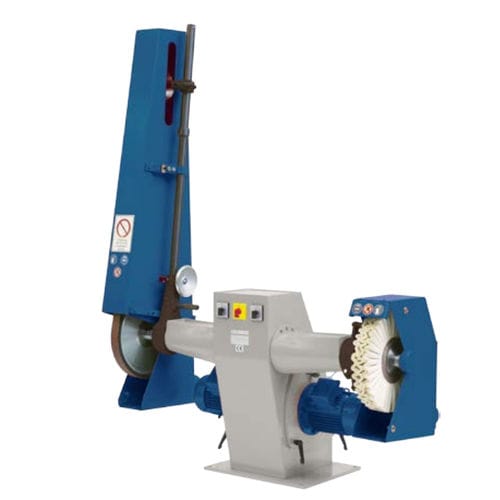 Станок шлифовально-полировальный по металлу 72780с ручным управлением