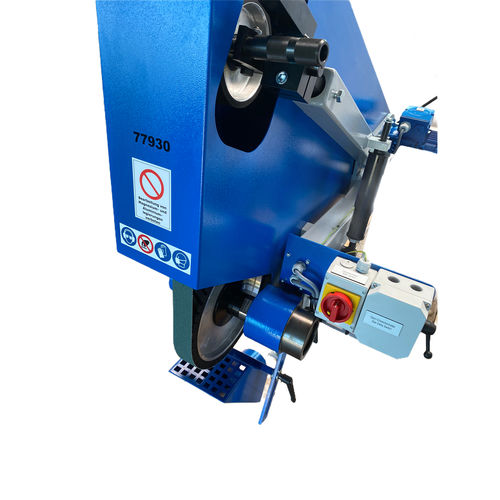 Ленточная шлифовально-полировальная машина 77930настольная электрическая