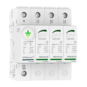 Сетевой фильтр типа 2 PSM4-40/230 SGтрехфазный4-полюсныйDIN-рейка