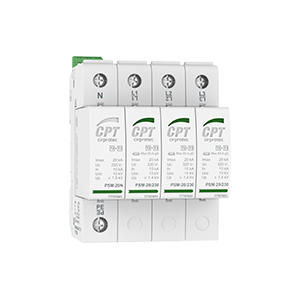 Устройство защиты от перенапряжения типа 2 PSM4-20/400 PLC TTтип 3вставной4-полюсный
