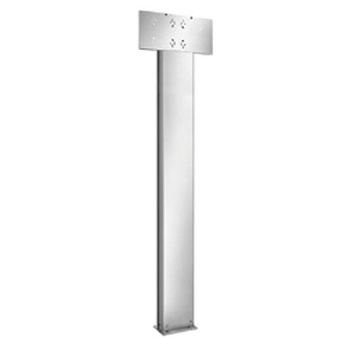Stainless steel floor mounting column