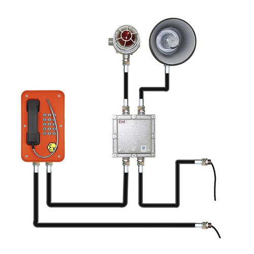 Промышленный VoIP-телефон JREX103-HB ATEX IP67, прочный, антивандальный