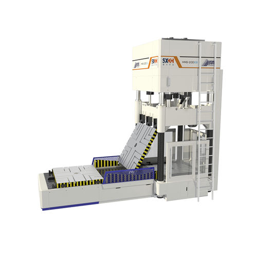 Олеодинамический пресс HMG-70ESиспытание, штамповка