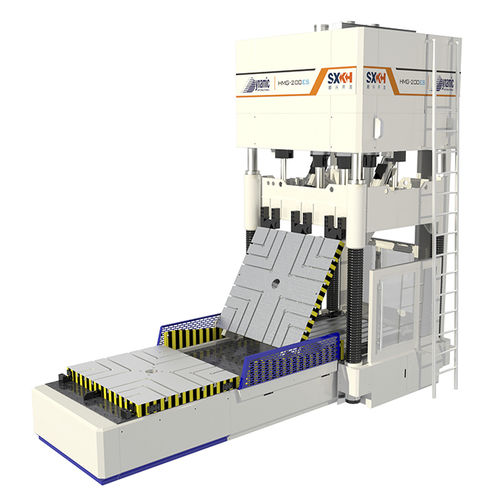 Олеодинамический пресс HMG-120ESиспытание, штамповка