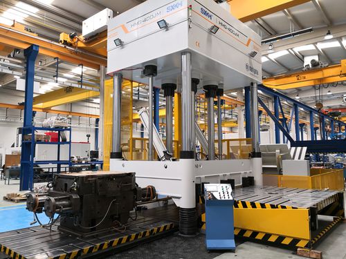 Олеодинамический пресс HMG-600JM-3525испытание-испытание-штамповка