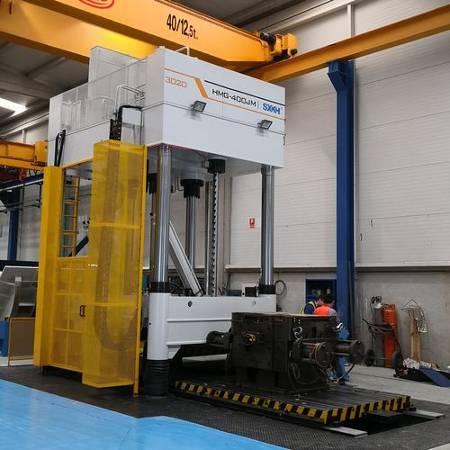 Oleodynamic press HMG-350JMtesttryoutdie-spotting