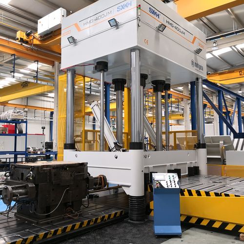 Oleodynamic press HMG-320JMtesttryoutdie-spotting