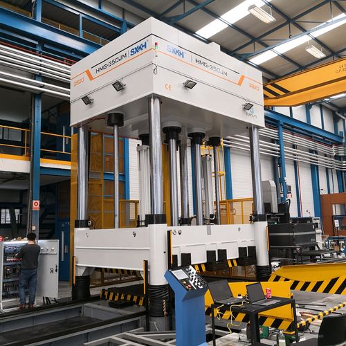 Oleodynamic press HMG-350EStesttryoutdie-spotting